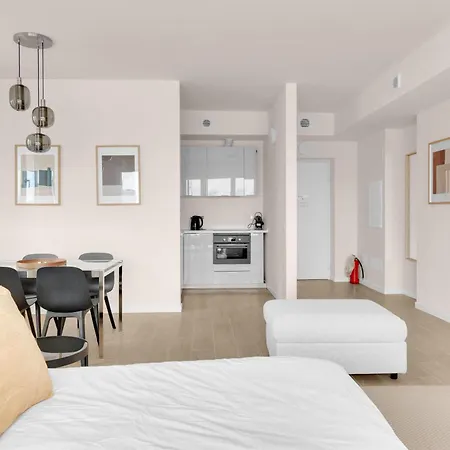 Airy With Balcony & Garage Daire Milano